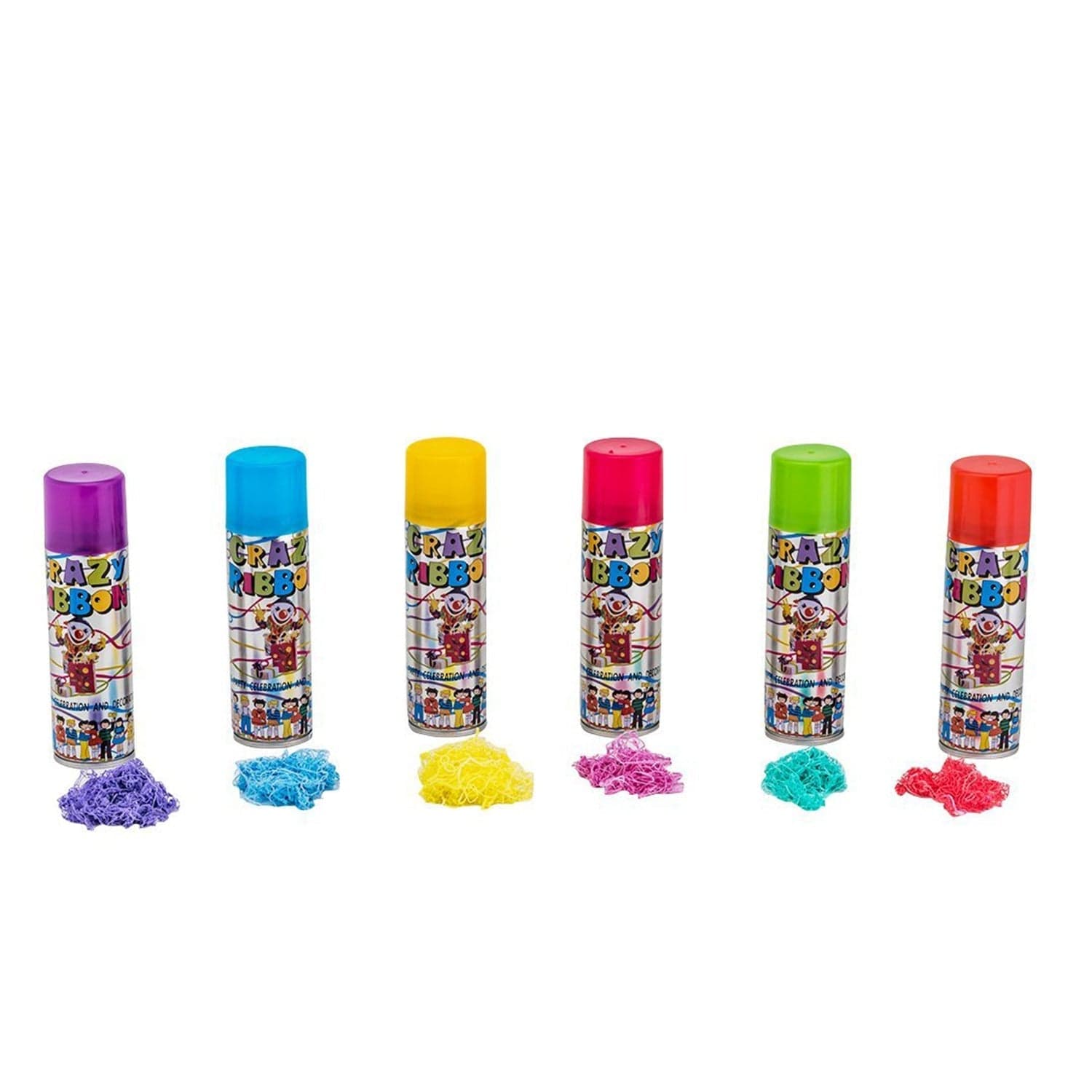 Party Crazy Ribbon Spray used while doing parties and get-together celebrations and can be used by all kinds of people. thumbnail 7