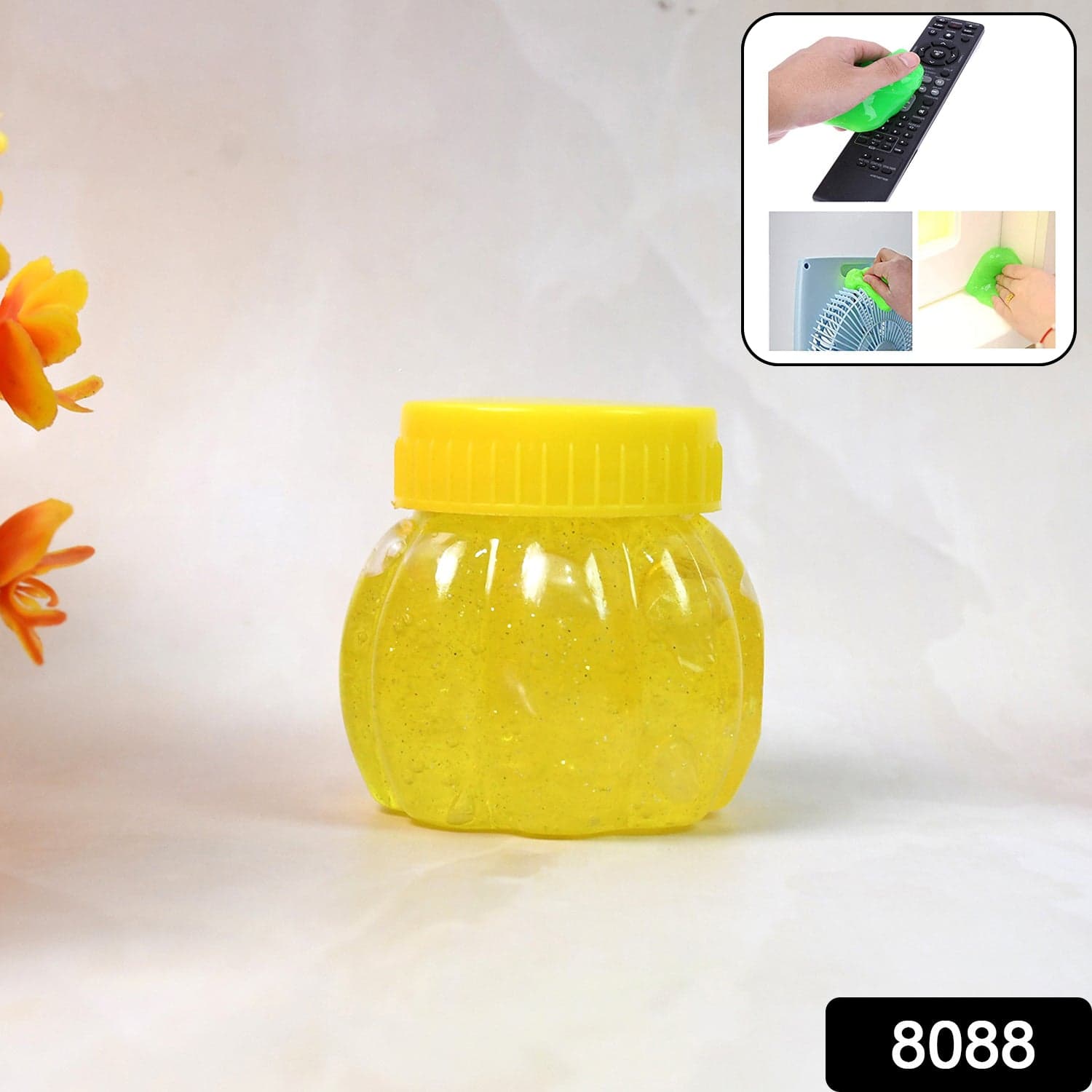 Soft Jar Slime Combo of Glitter Slime and Crystal Slime thumbnail 2