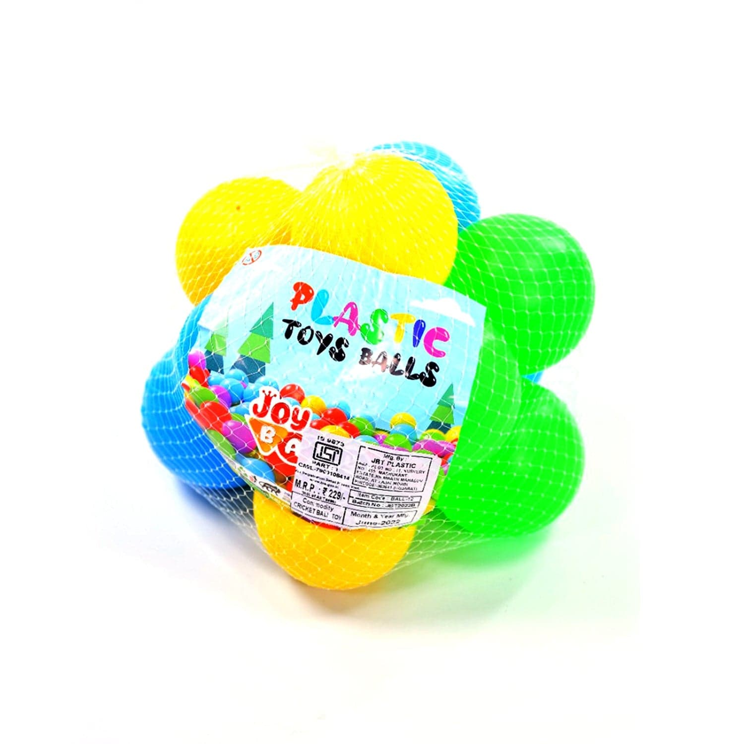 Premium Soft Multicolor Baby Balls Of Safe Indoor/Outdoor Play For Pool Pit thumbnail 7