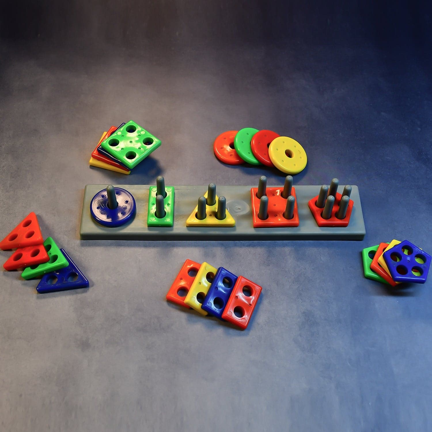 Geometric Brick - 5 Angle Matching Column Blocks for Kids - Preschool Educational Learning Toys. thumbnail 6