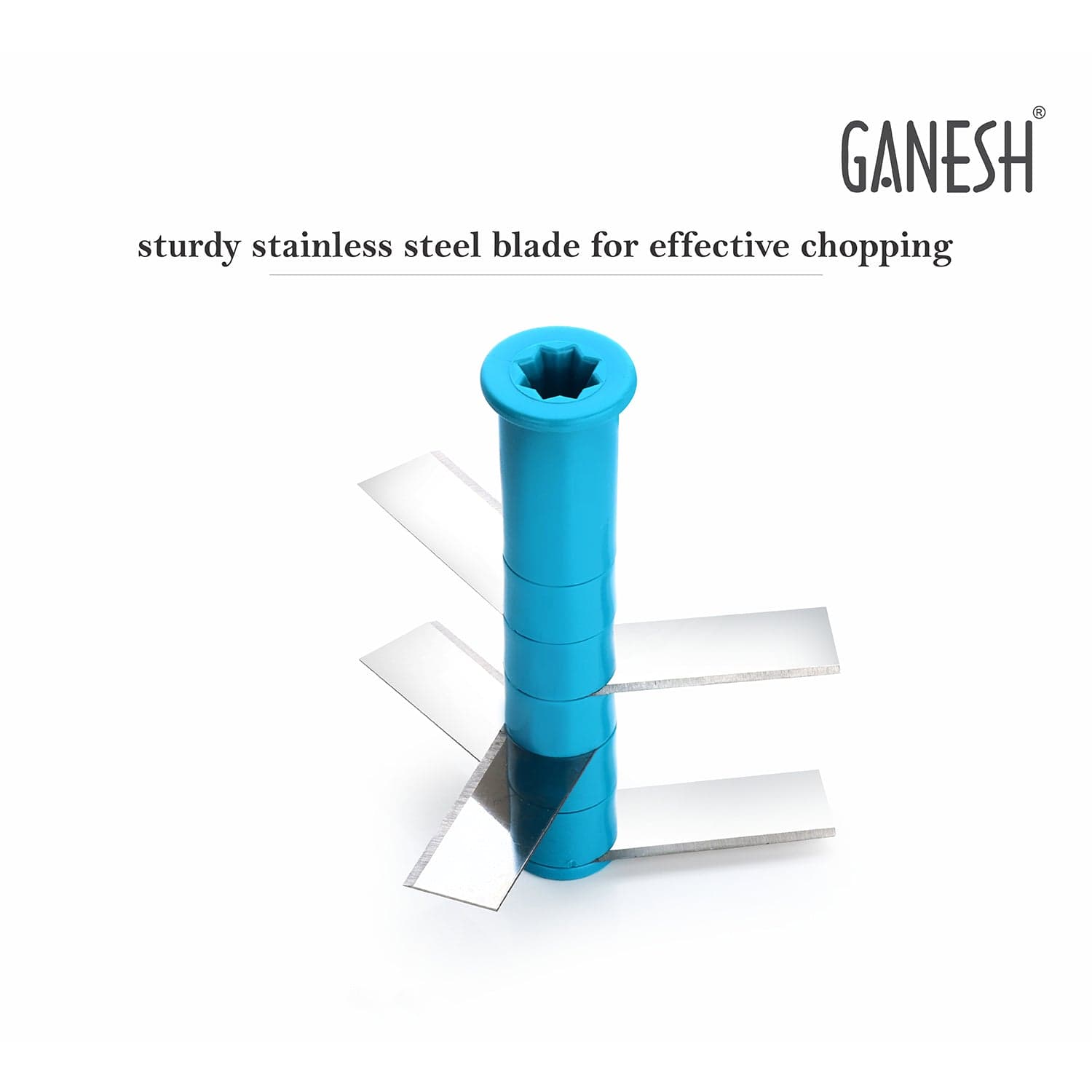 Ganesh Master Chopper with 5 Stainless Steel Blades, XL Large Jumbo Chopper (900 Ml) thumbnail 6