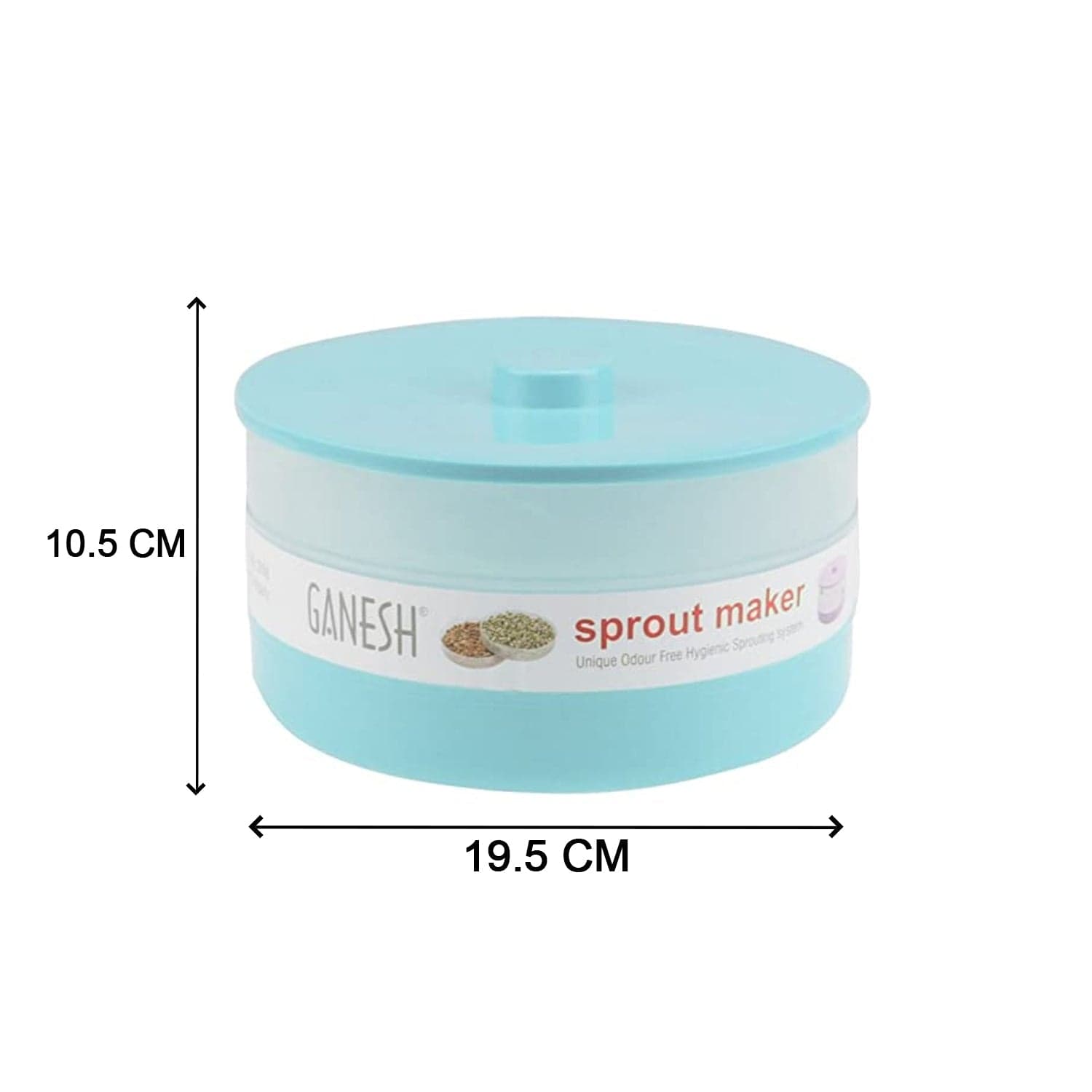 Ganesh Sprout Maker Bean Bowl (1800 Ml) thumbnail 5
