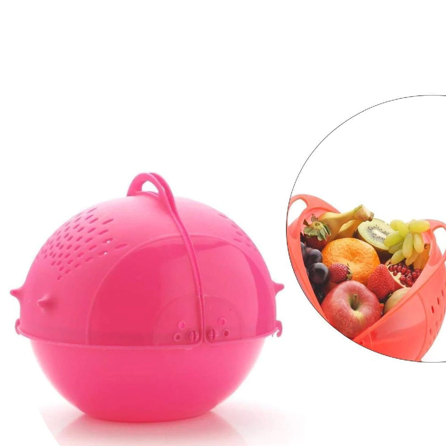 Ganesh Fruit and vegetable basket Plastic Fruit & Vegetable Basket thumbnail 1
