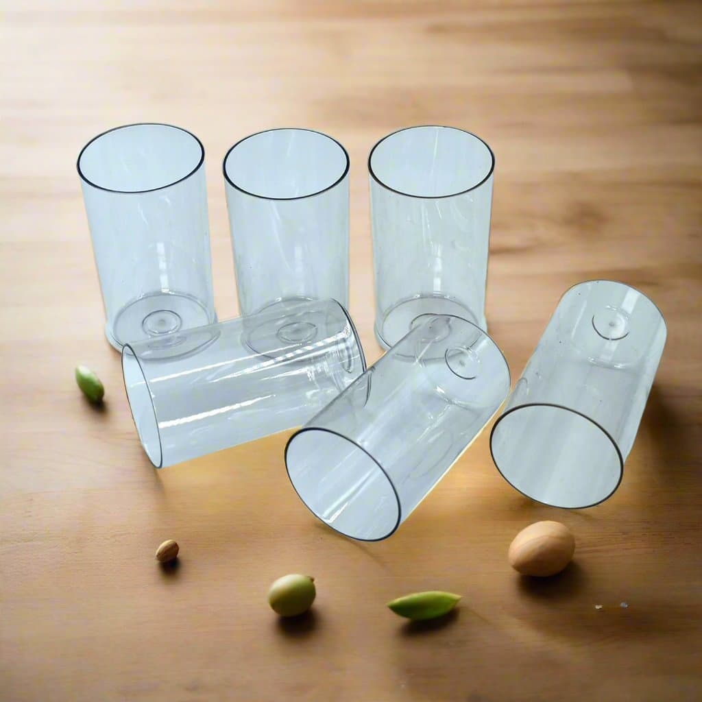 Ganesh Classic Plastic Glass Set of-6 (Each Glass 350ml) thumbnail 3