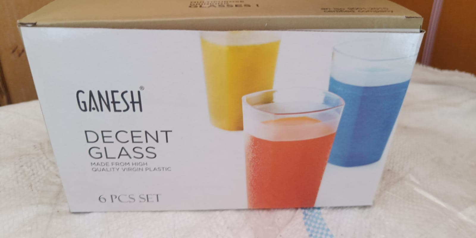 Ganesh Decent Glass, 350ml, Set of 6 thumbnail 8