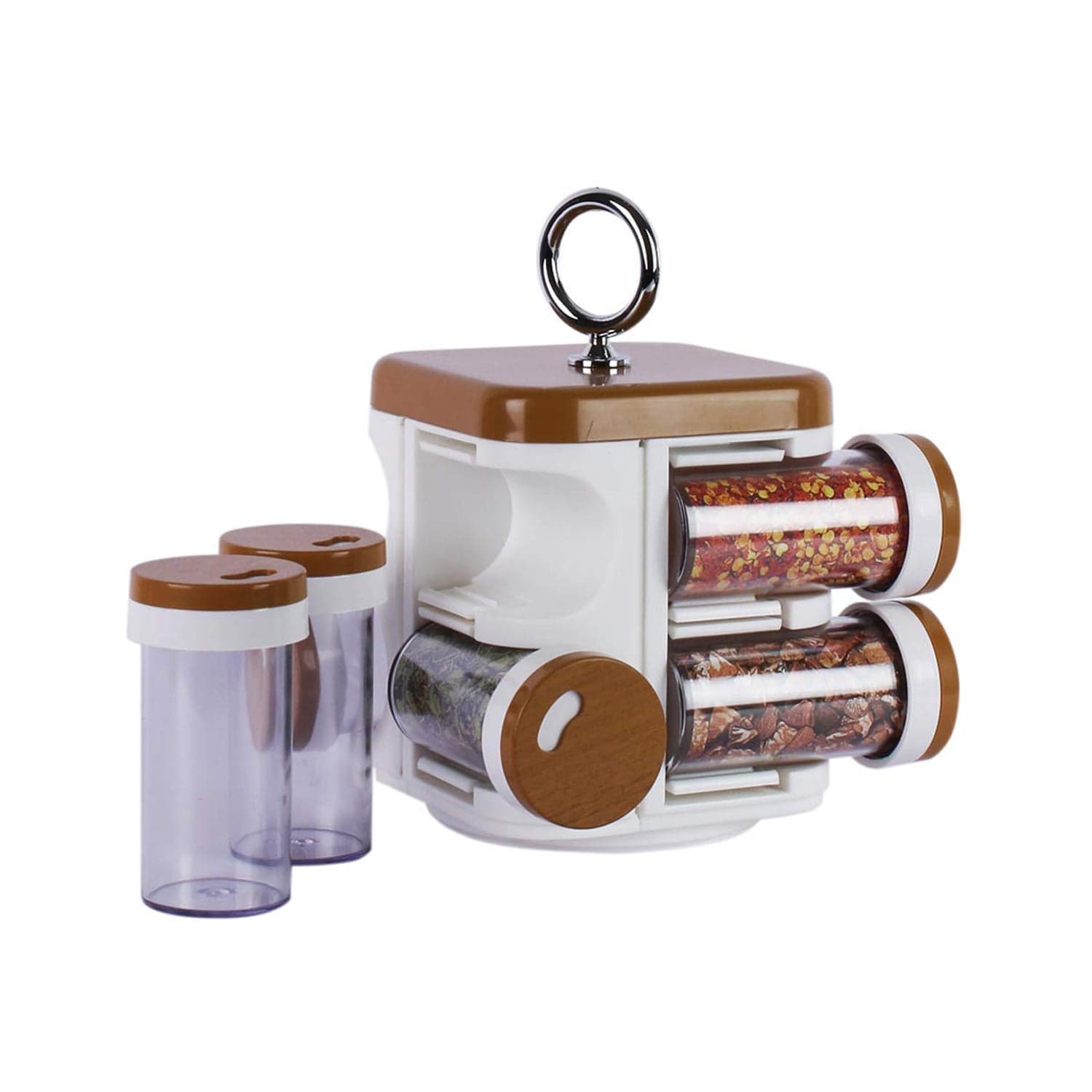 Ganesh Storewell Plastic Spice Rack - Set of 8 thumbnail 4