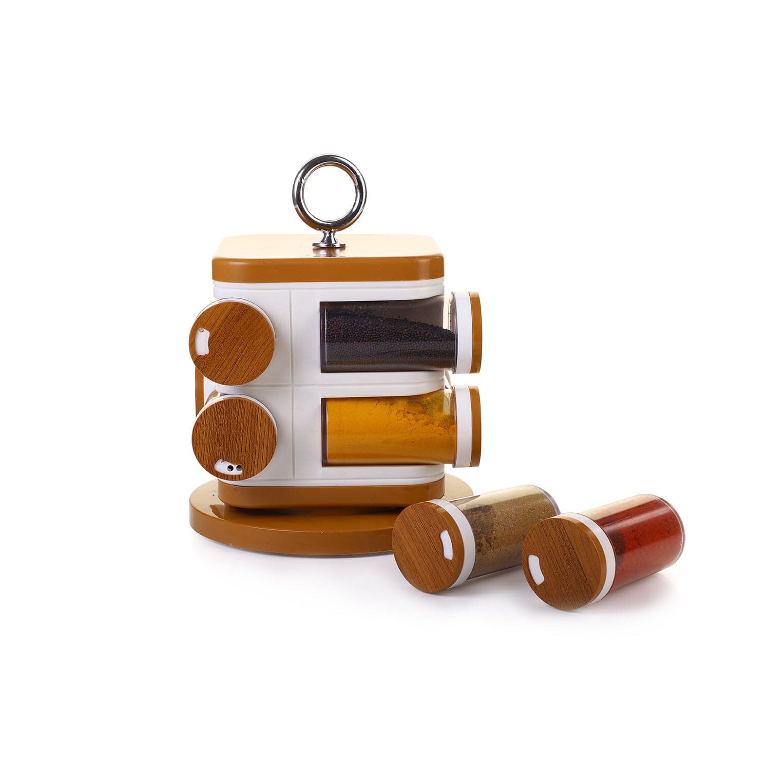 Ganesh Storewell Plastic Spice Rack - Set of 8 thumbnail 7