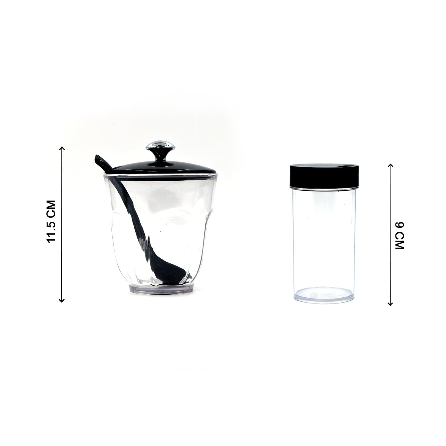 Ganesh rendy Condiment set For Kitchen Transparent jar For Easy To Access Spice 1 Piece Spice Set (Plastic) thumbnail 5