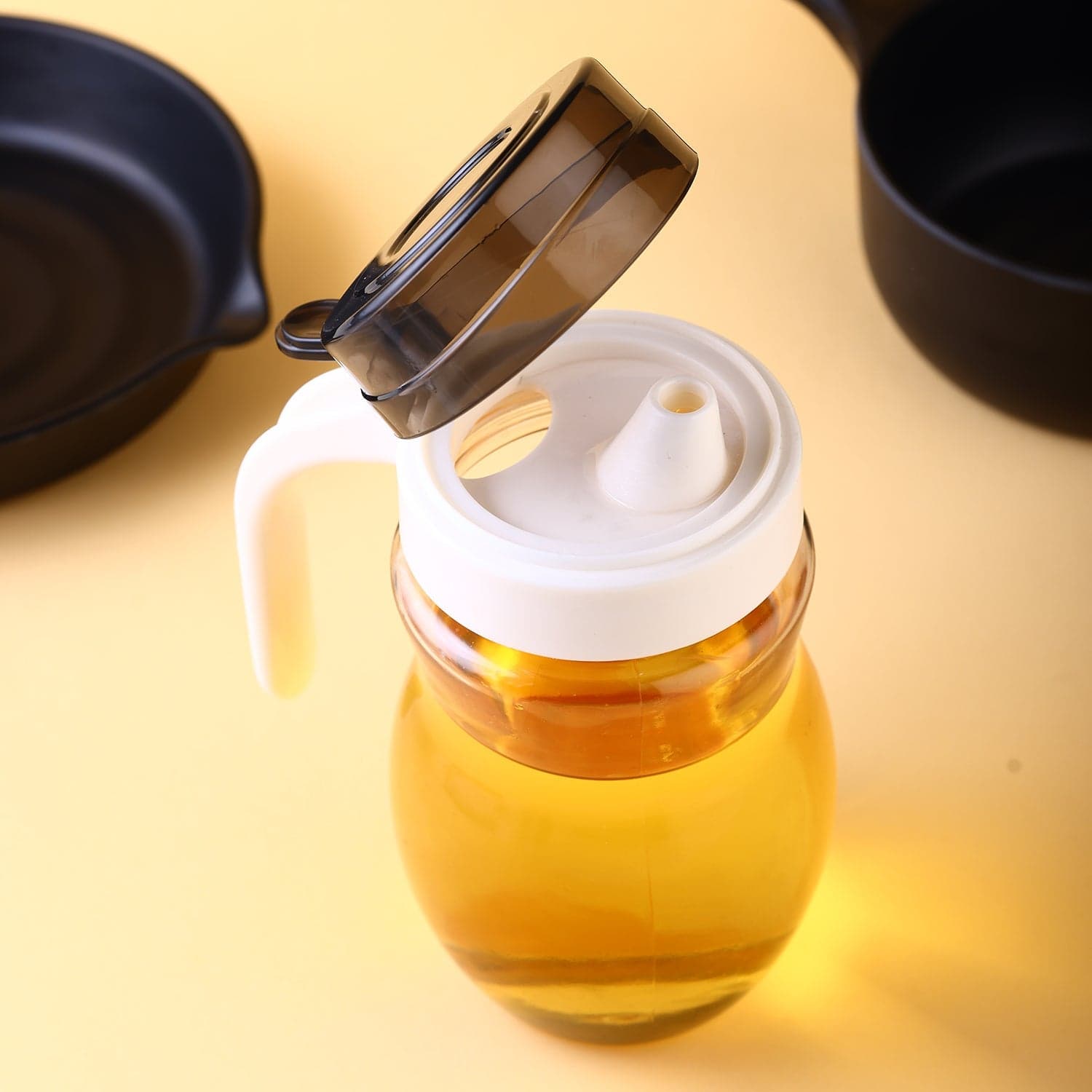 Oil Dispenser Stainless Steel with small nozzle 650ml thumbnail 3