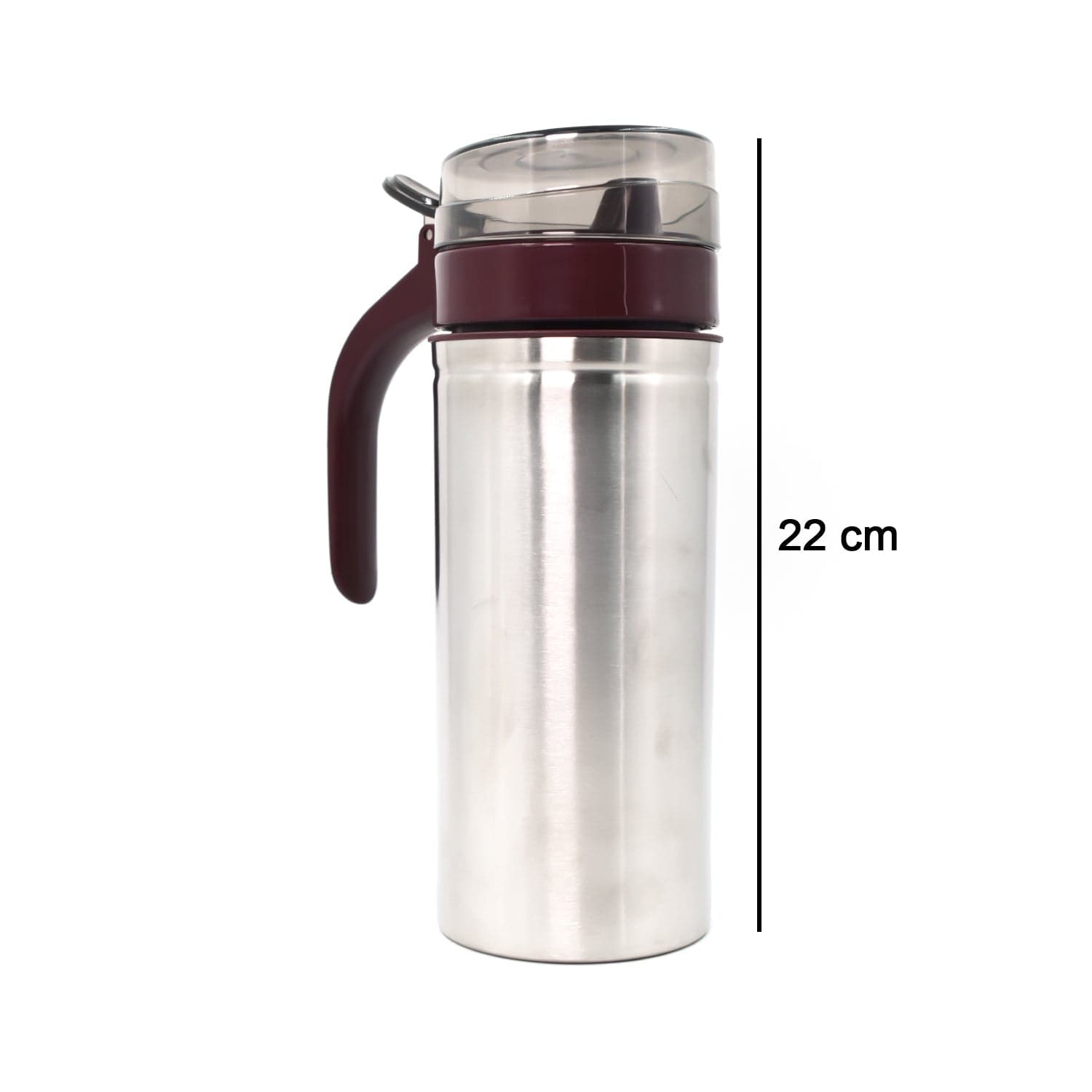 Oil Dispenser Stainless Steel with small nozzle 750ml thumbnail 5