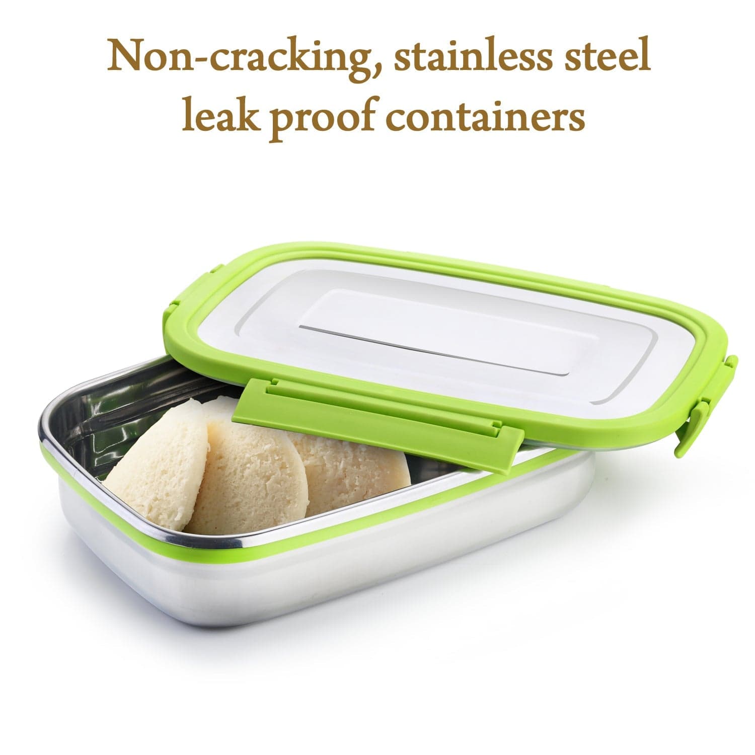 stainless Steel Lunch Pack for Office & School Use thumbnail 3