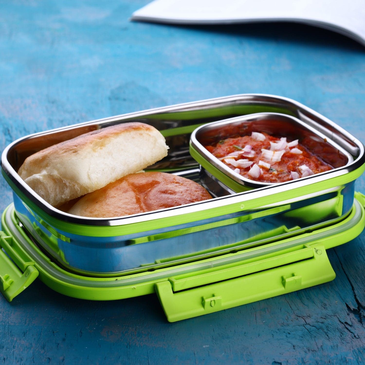 Ganesh Junior Stainless Steel Lunch Pack for Office & School Use thumbnail 6