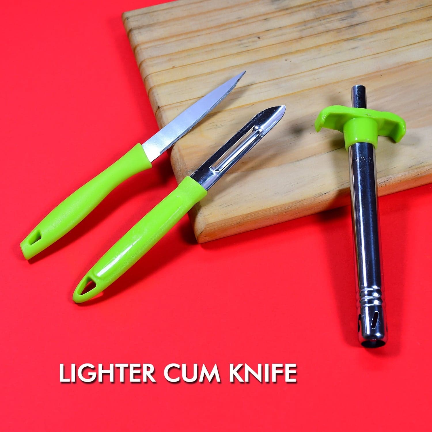 Ganesh 3pc Lighter Cum knife and peeler. thumbnail 7