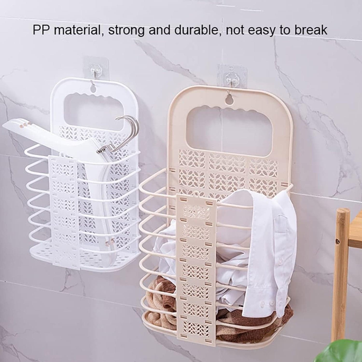 Wall Hanging Laundry Basket (1 Pc) thumbnail 3