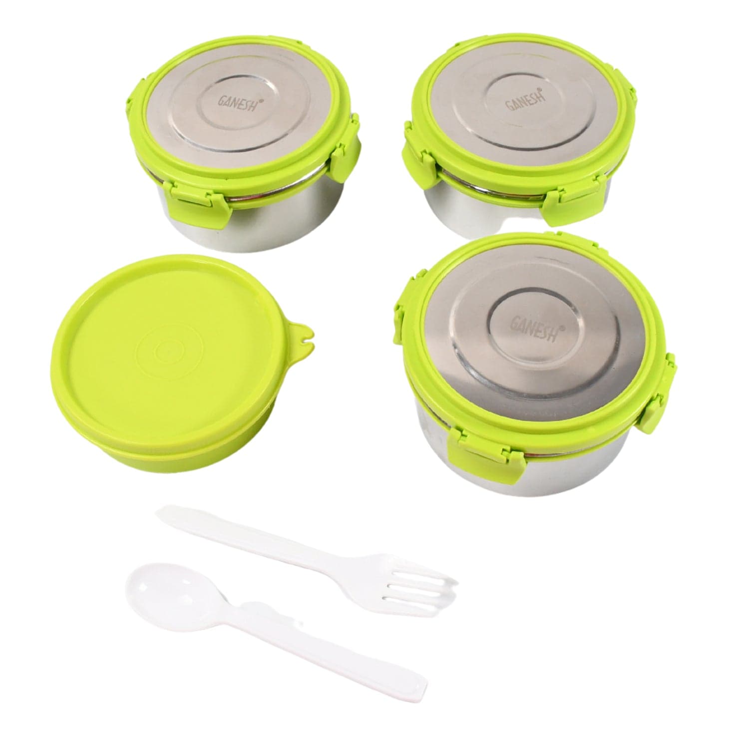 Stainless Steel Tiffin Lunch Box Container thumbnail 4