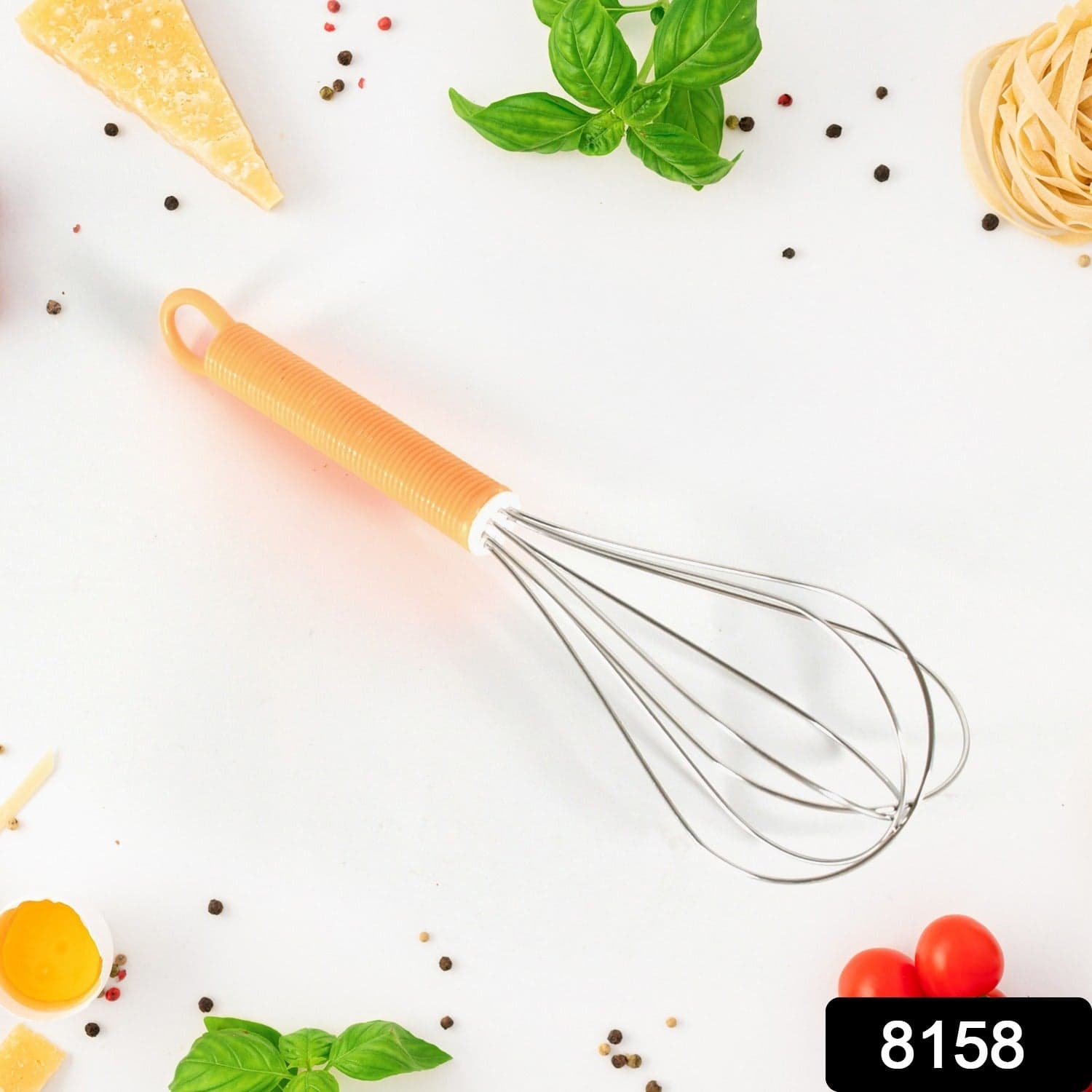 Stainless Steel Manual Whisk of Cream, Flour & Egg Mixer (16 Cm) thumbnail 2