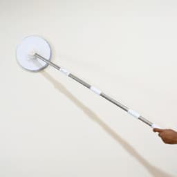 Round Shape Mop Head With 1 Pad Extra Clean Water Spin Mop With Separate Water Bucket