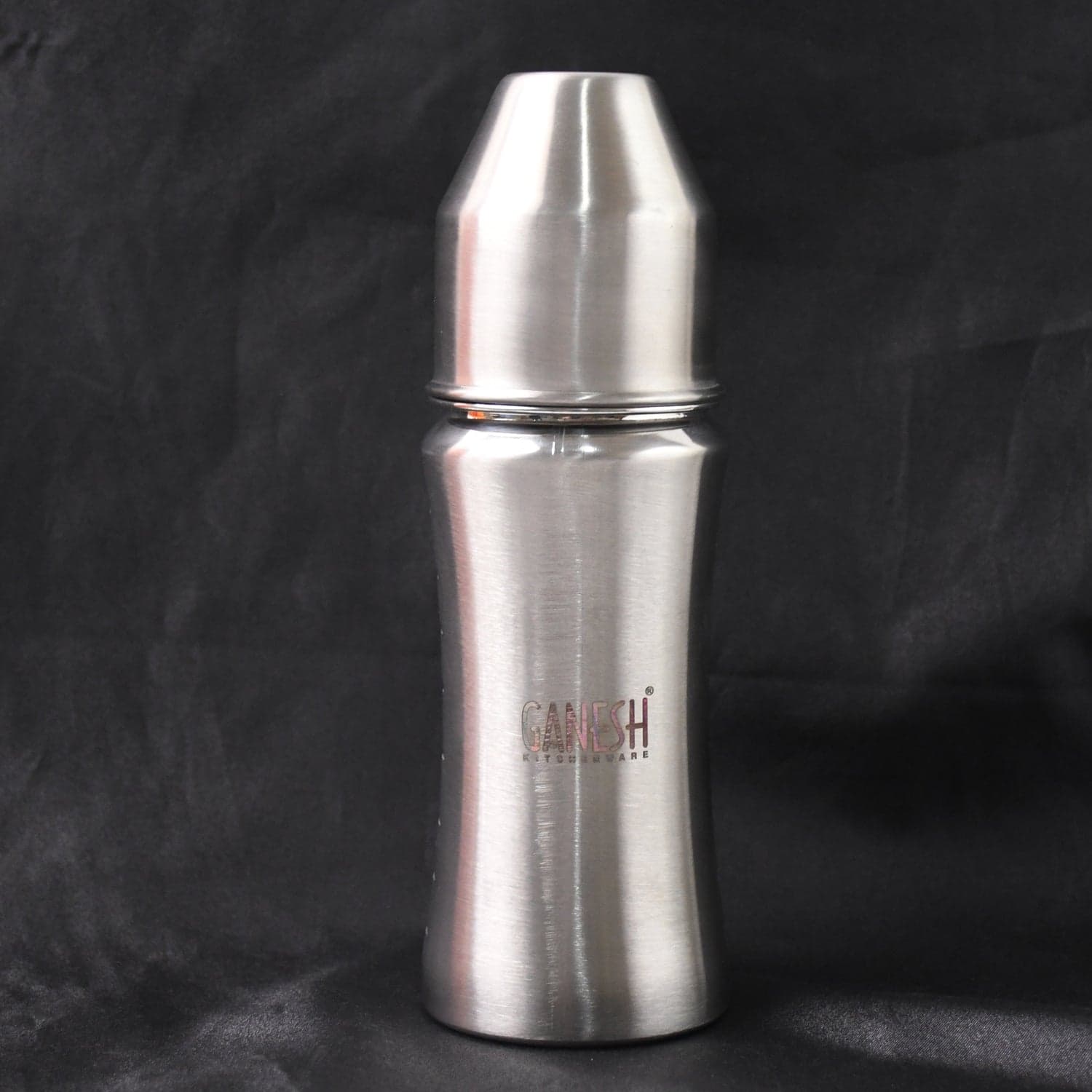 Ganesh Stainless Steel Baby Feeding Bottle, Milk Bottle For New Born / Infants / Toddler Up To 3 Years, Bfa Free (250 Ml Approx) thumbnail 4