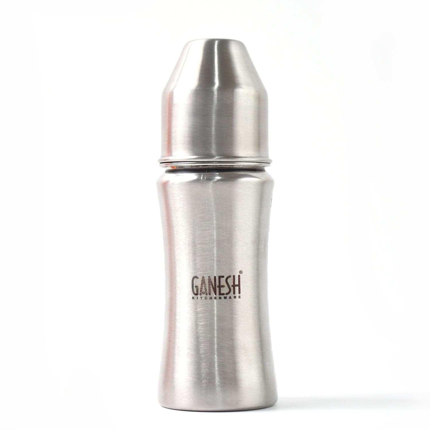 Ganesh Stainless Steel Baby Feeding Bottle, Milk Bottle For New Born / Infants / Toddler Up To 3 Years, Bfa Free (250 Ml Approx) thumbnail 5