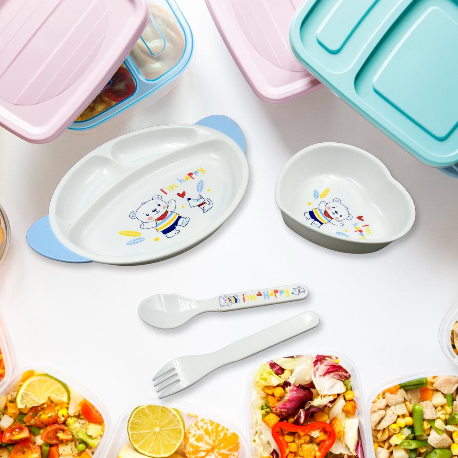 5In1 Baby Feeding Set For Kids And Toddlers thumbnail 3