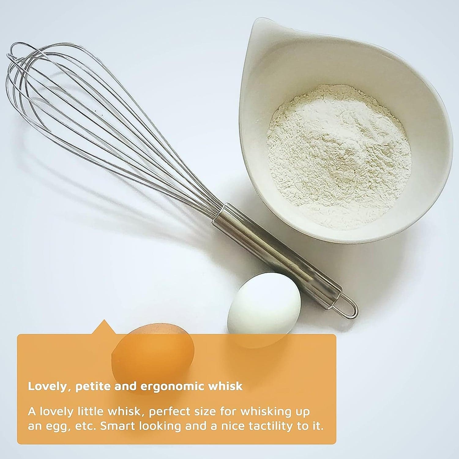 Ss Large Kitchen Whisk 1Pc thumbnail 3