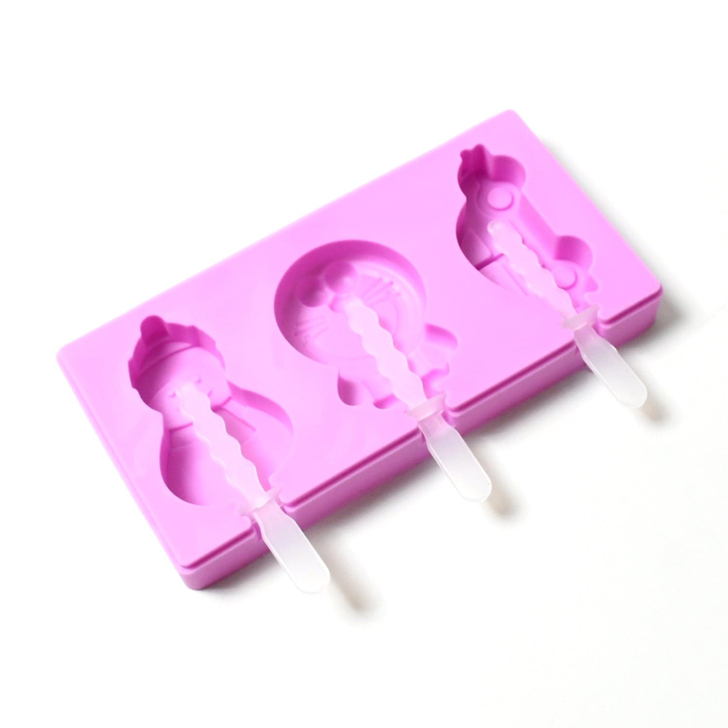 Silicone Popsicle Molds for Summer with Sticks & Lids thumbnail 4