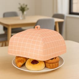 Foldable Food Cover of Anti-Dust & Heat Preservation (20x20 Cm)