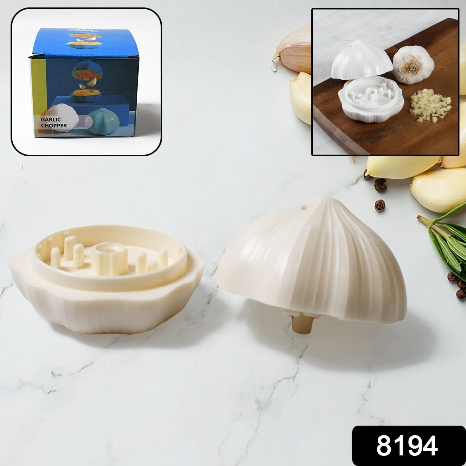 Garlic Press Sharpener Device Of Portable Manual Ginger thumbnail 2