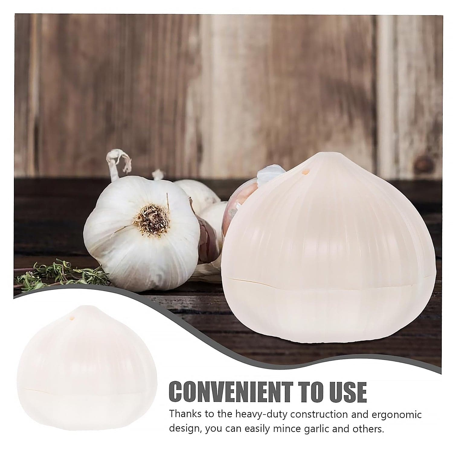 Garlic Press Sharpener Device Of Portable Manual Ginger thumbnail 4