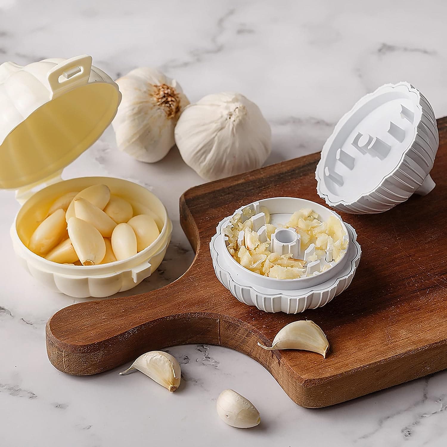 Garlic Press Sharpener Device Of Portable Manual Ginger thumbnail 8