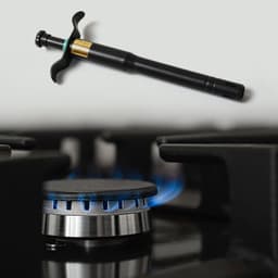 Stainless Steel Black Gas Lighter For Kitchen Gas Stove