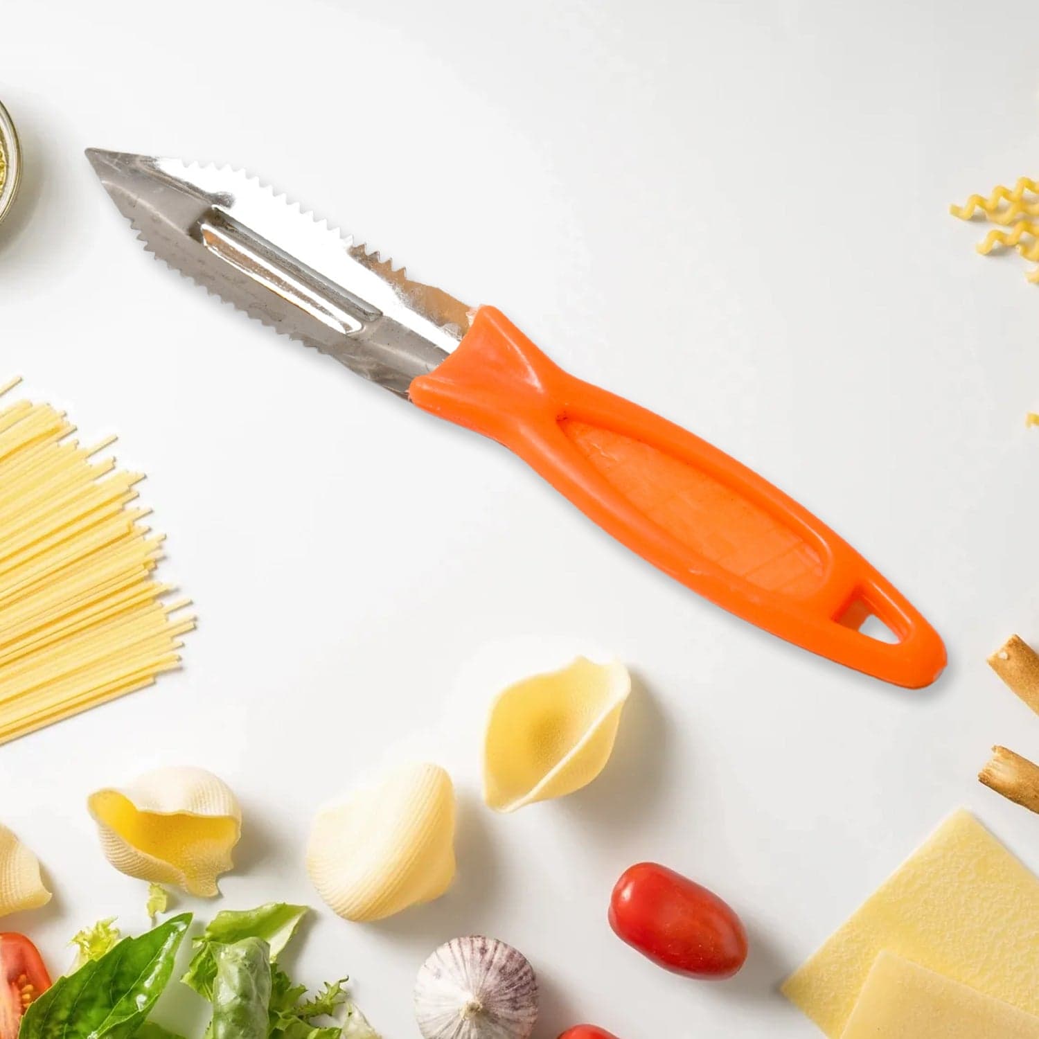 3In1 Multipurpose Stainless Steel Classic Kitchen Knife Set Of 3 For Fruits And Vegetable Chopping / Cutting / Peeling thumbnail 3