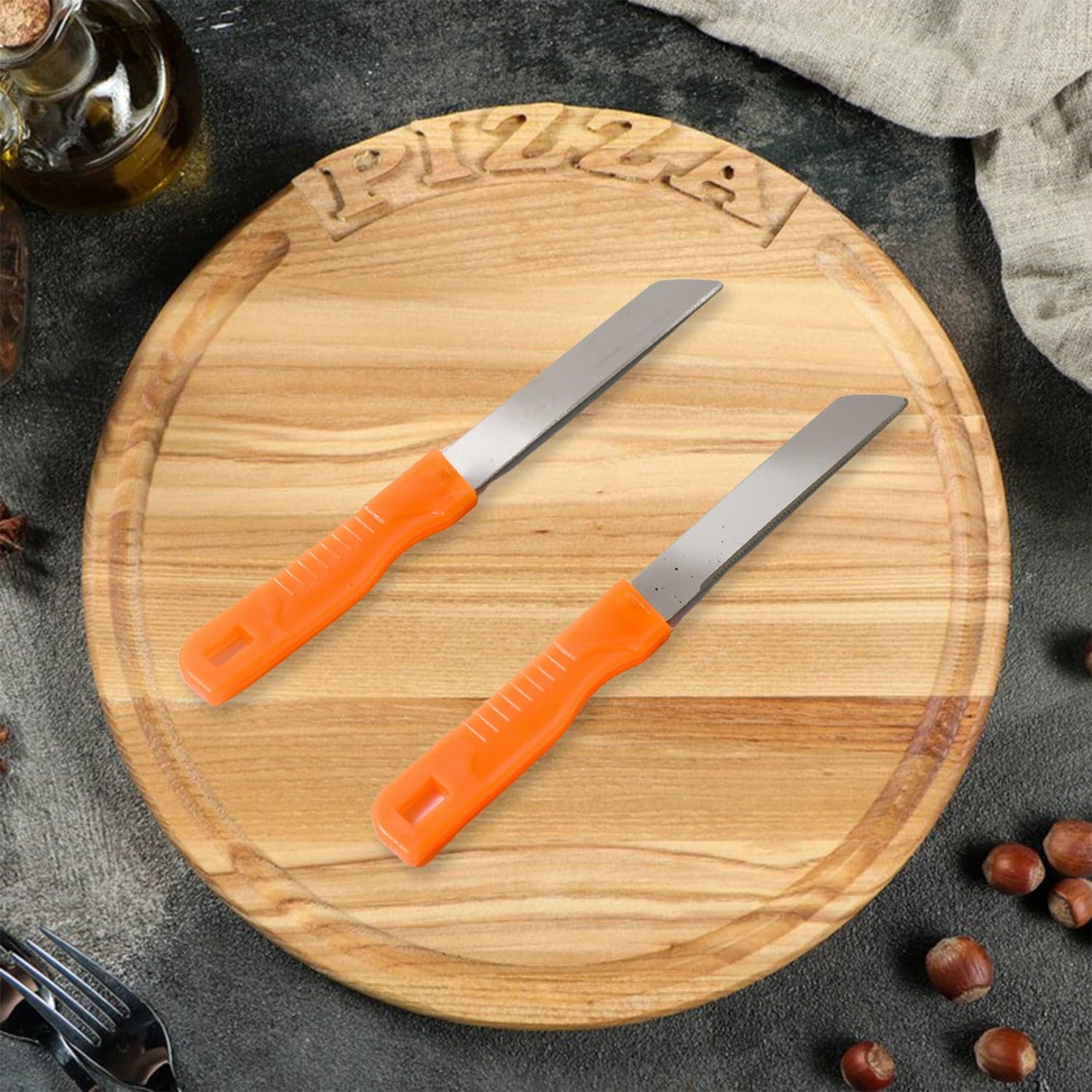 3In1 Multipurpose Stainless Steel Classic Kitchen Knife Set Of 3 For Fruits And Vegetable Chopping / Cutting / Peeling thumbnail 6