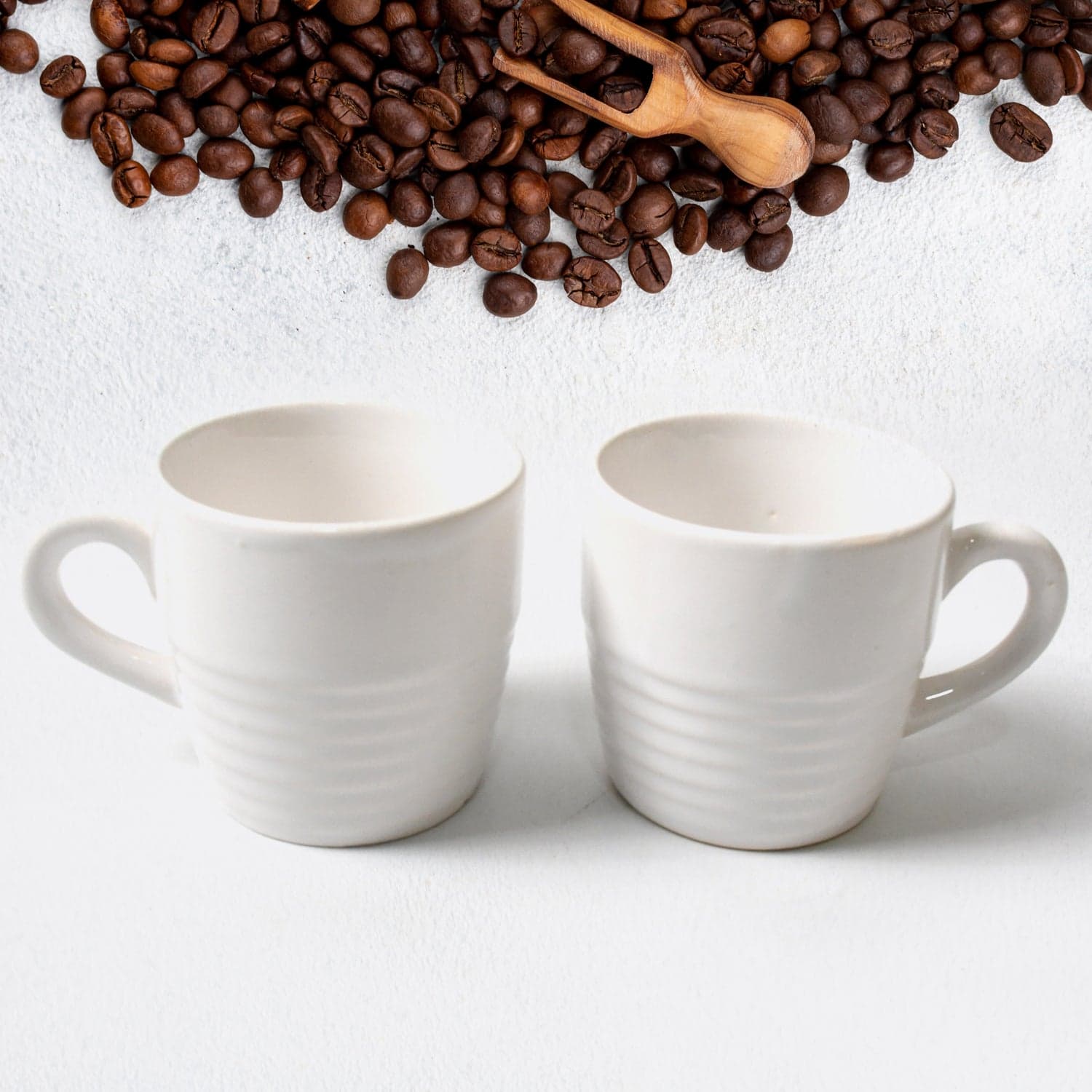 Snacks Hut Ceramic Tea / Cups Set With Heart Shape Plastic Serving Platter thumbnail 6