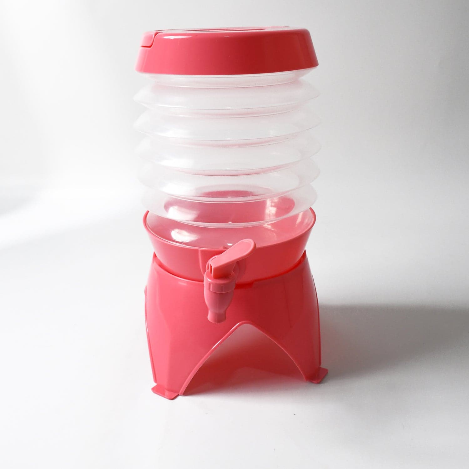 Plastic Collapsible Beverages Container With Tap Cold Drink Dispenser (3.5 Litter/ Multicolor) thumbnail 5