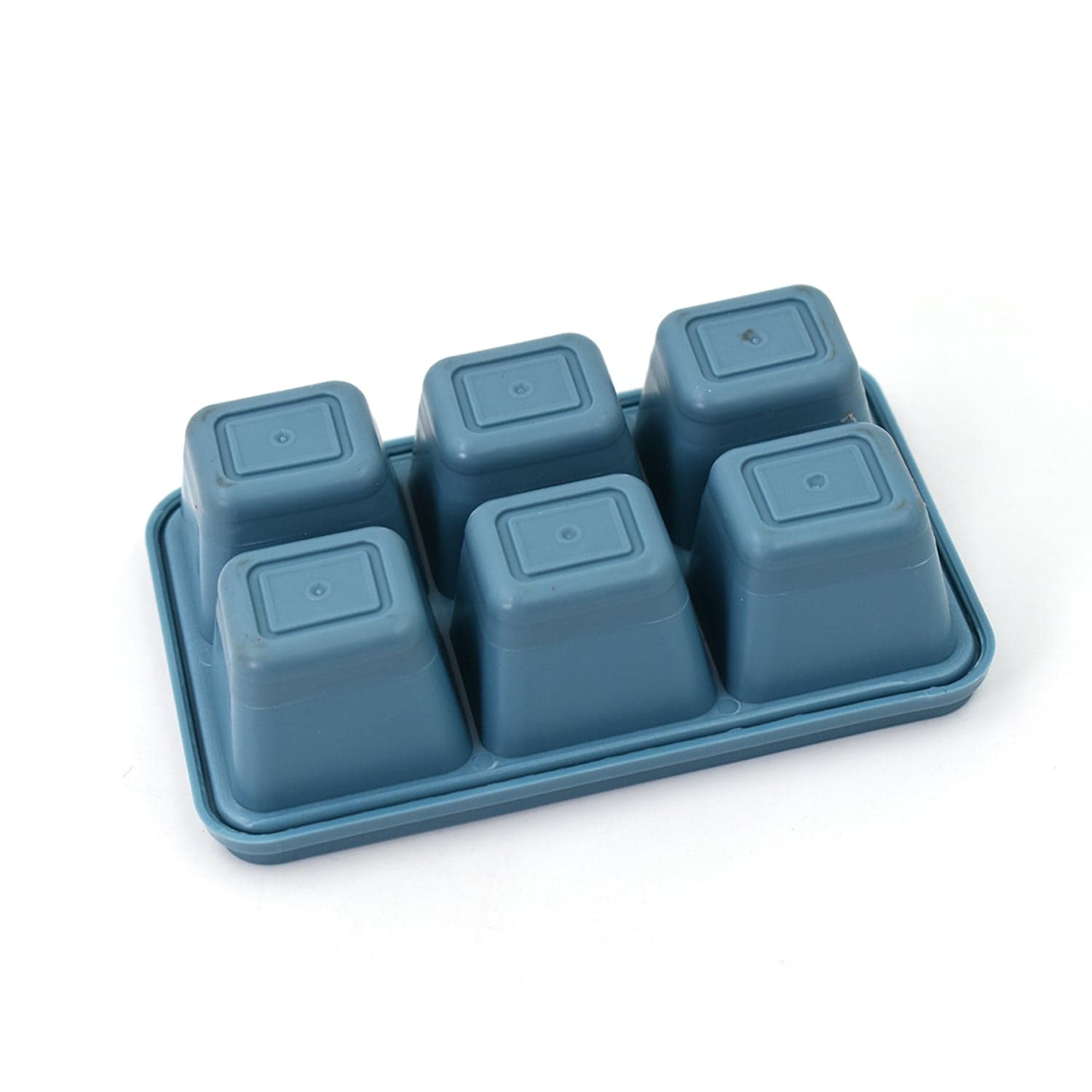 6 Grid Silicone Ice Tray With Color Box (1 Pc) thumbnail 4