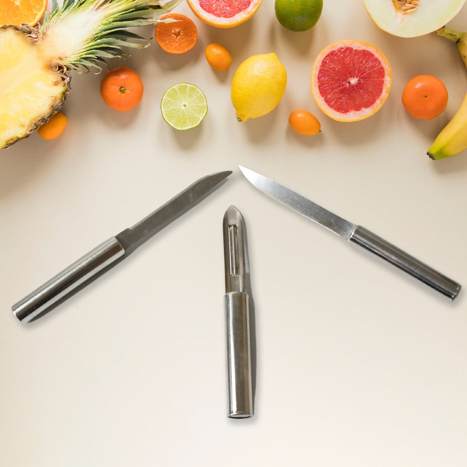 Stainless Steel Multipurpose Sharp Cutting Knife With Non-Slip Handle For Fruit thumbnail 4