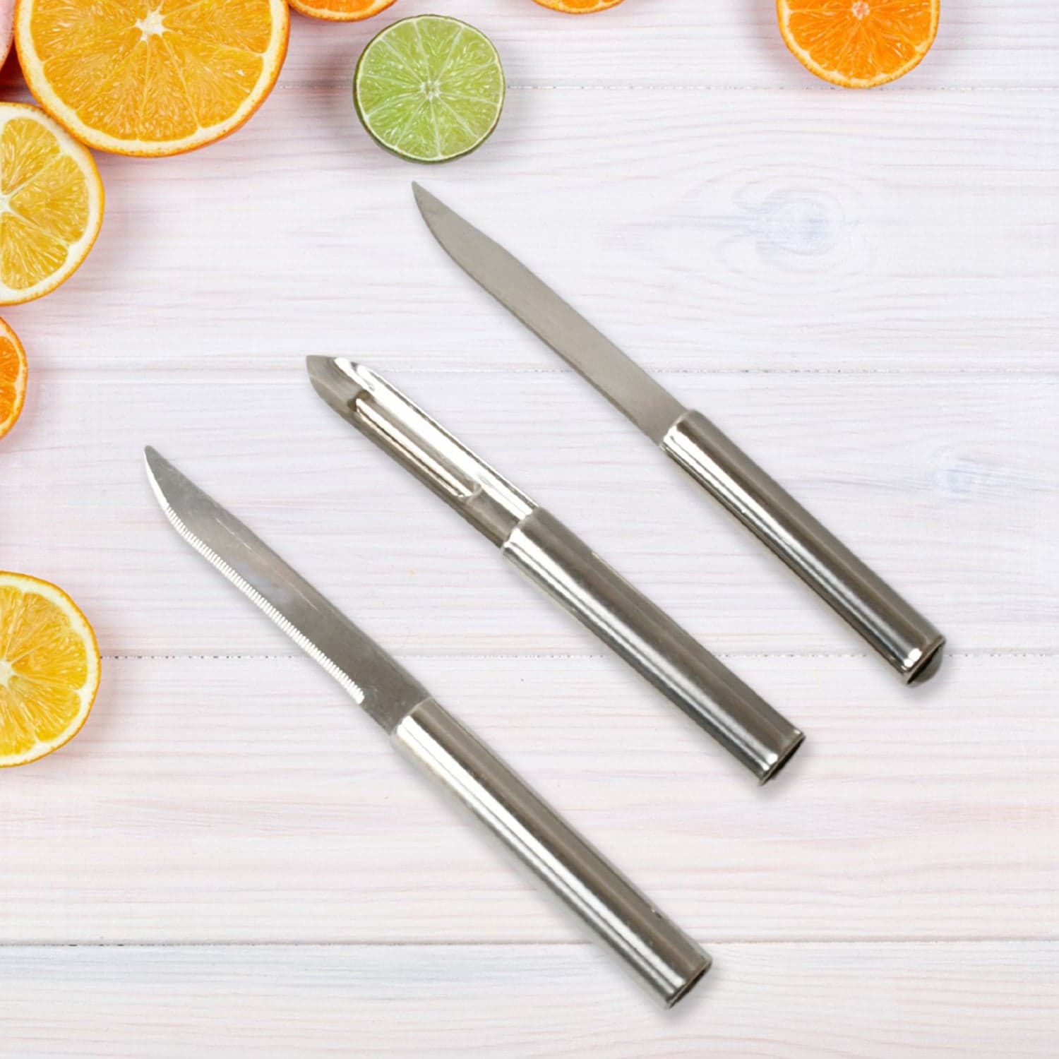 Stainless Steel Multipurpose Sharp Cutting Knife With Non-Slip Handle For Fruit thumbnail 7