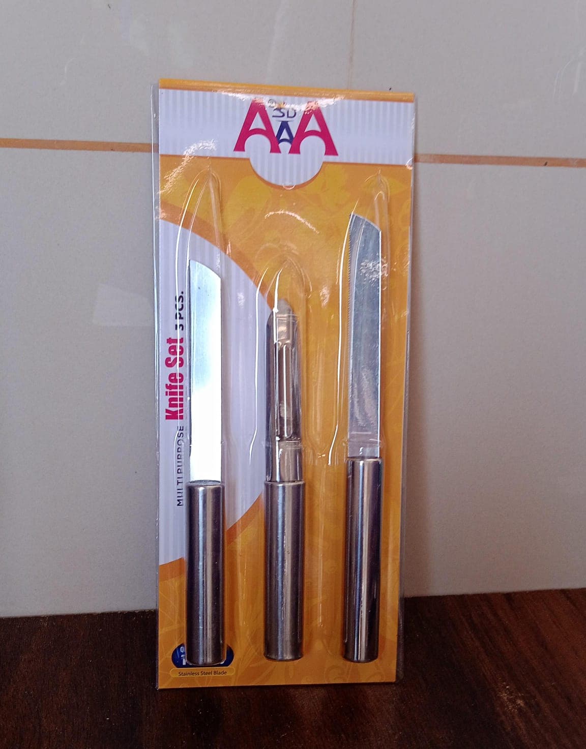 Stainless Steel Multipurpose Sharp Cutting Knife With Non-Slip Handle For Fruit thumbnail 8