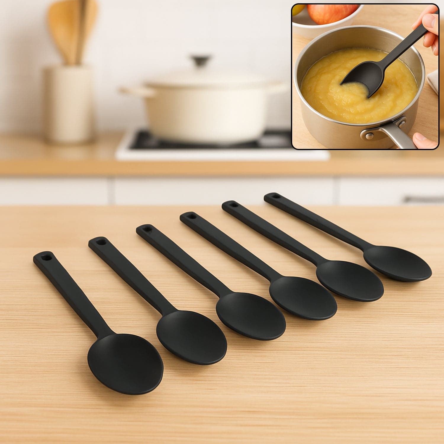 Multipurpose Silicone Spoon ID-8250 thumbnail 1