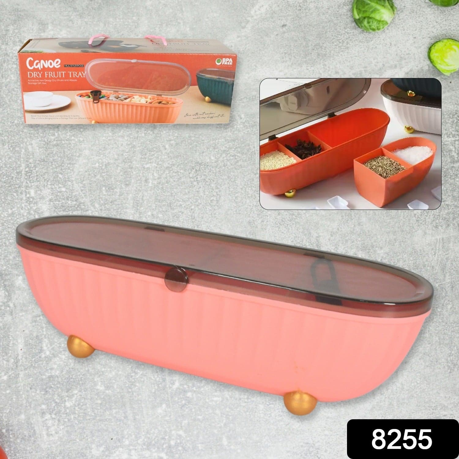 8255 Spice Bottle Spice Jar Durable Spice Seasoning Box thumbnail 2