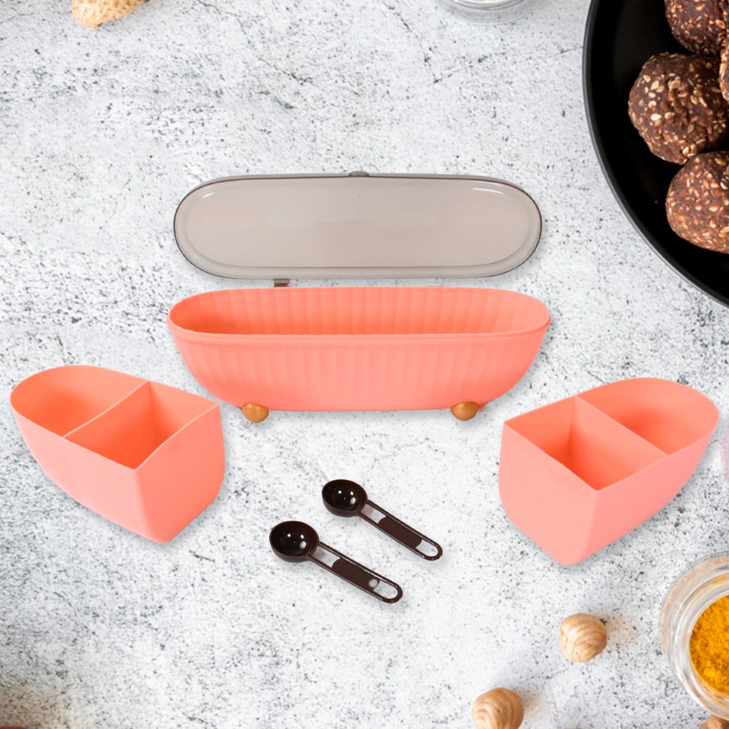 8255 Spice Bottle Spice Jar Durable Spice Seasoning Box thumbnail 4