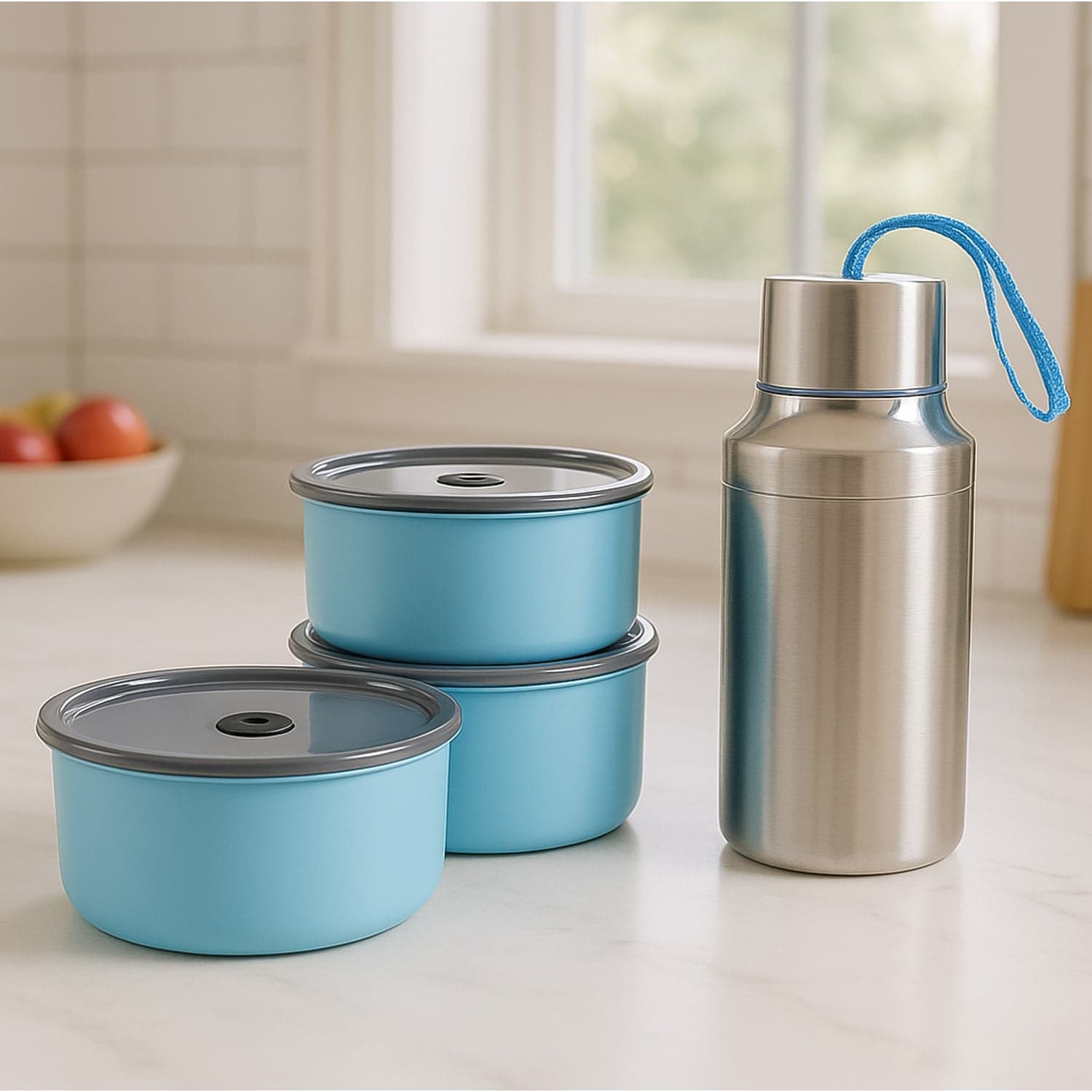 Tasty Lunch Case Set With Insulated Carry Bag thumbnail 4