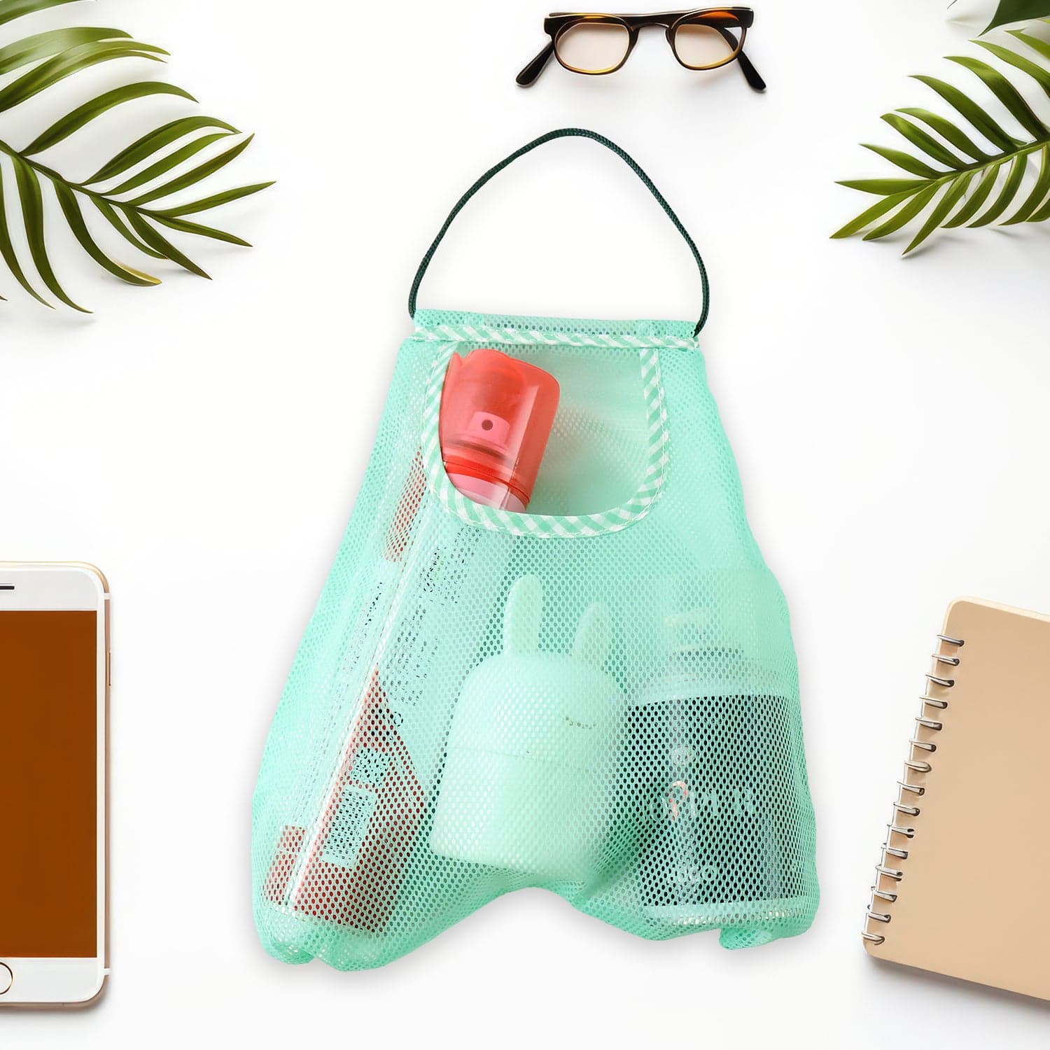 Multipurpose Hanging Mesh Storage Bag 1 Pc thumbnail 2