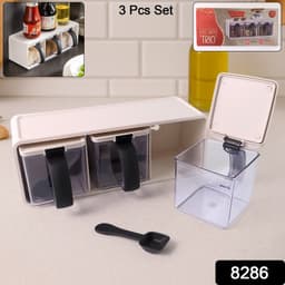 Grinss Modular Spice Storage Box Set 3 Pc
