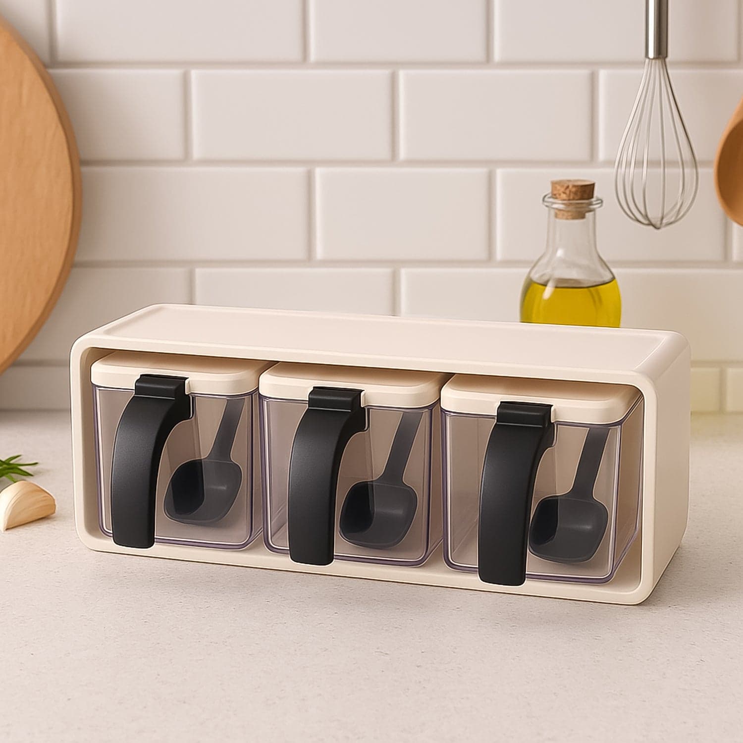 Grinss Modular Spice Storage Box Set 3 Pc thumbnail 3