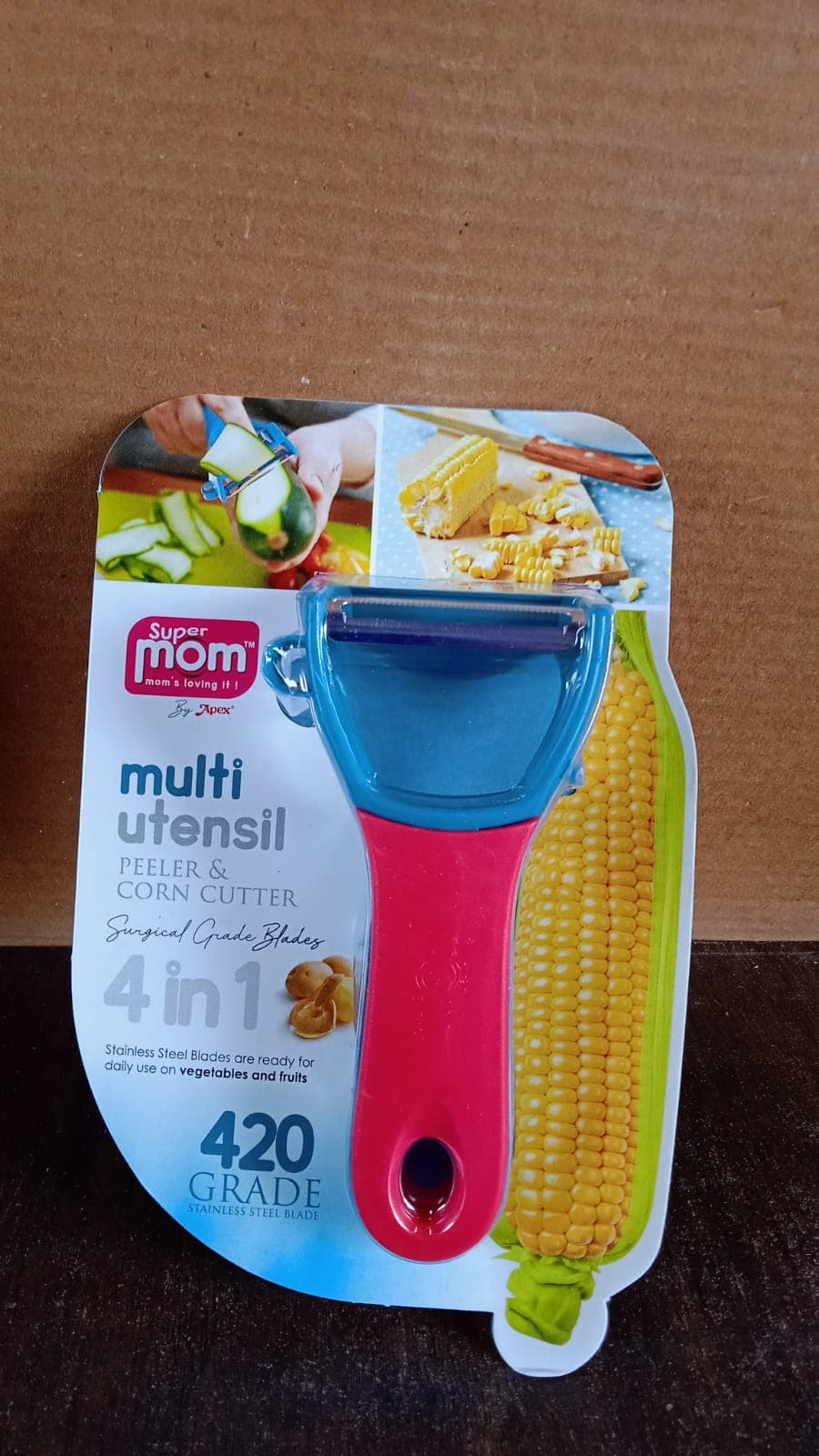 4 In 1 Multi Functional Vegetable Fruit Peeler 1 Pc thumbnail 6