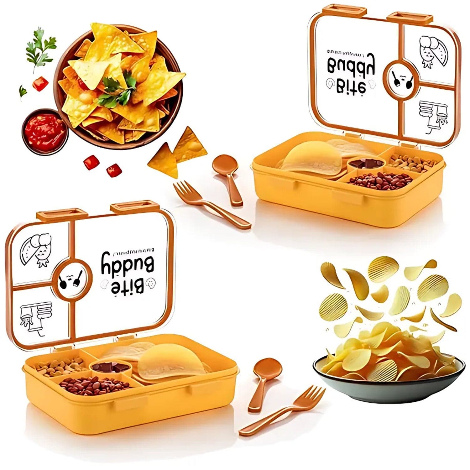 Bite Buddy Lunch Box Set thumbnail 2