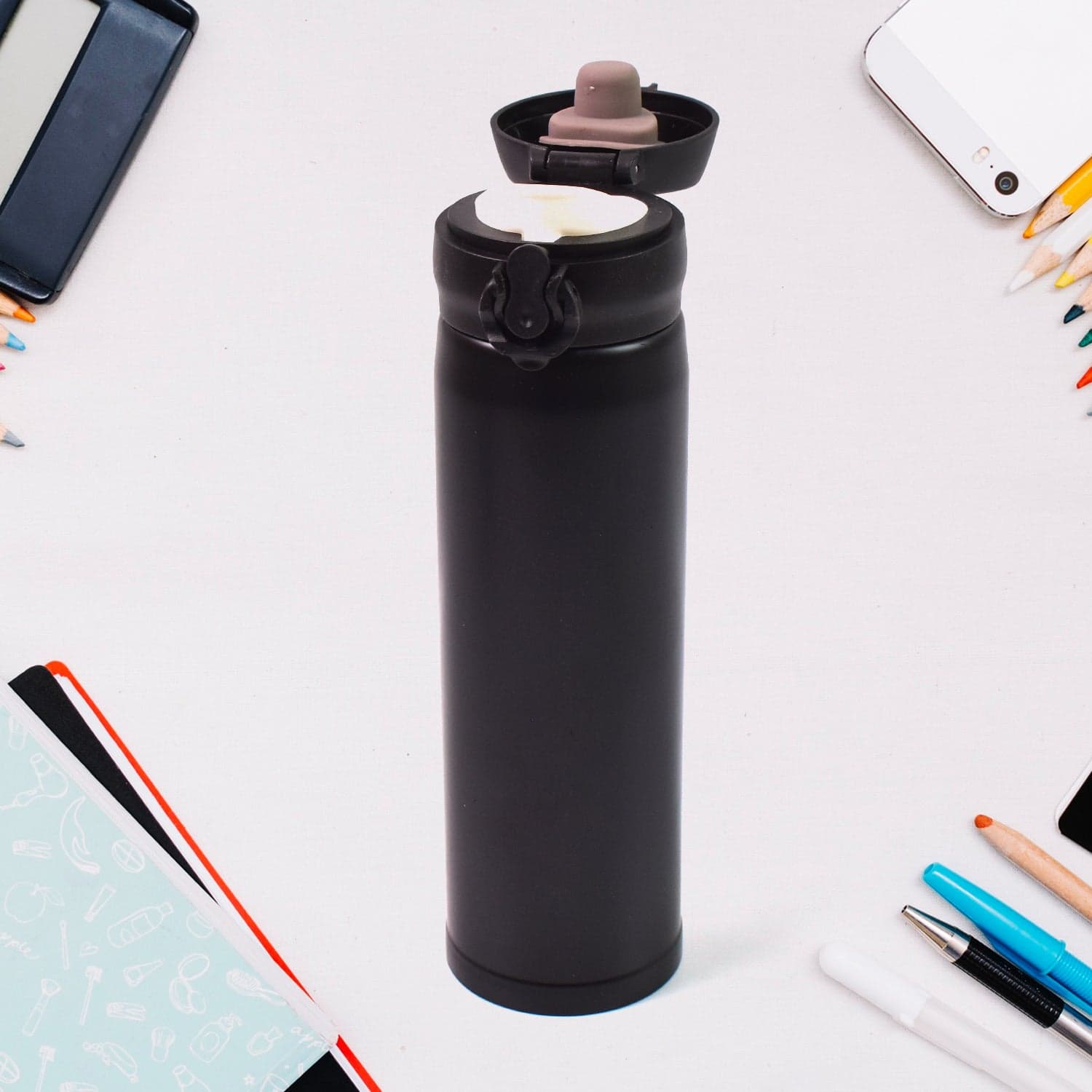 Water Bottle for Kids of Insulated Stainless Steel Bottle (500 ML / Mix Color) thumbnail 7