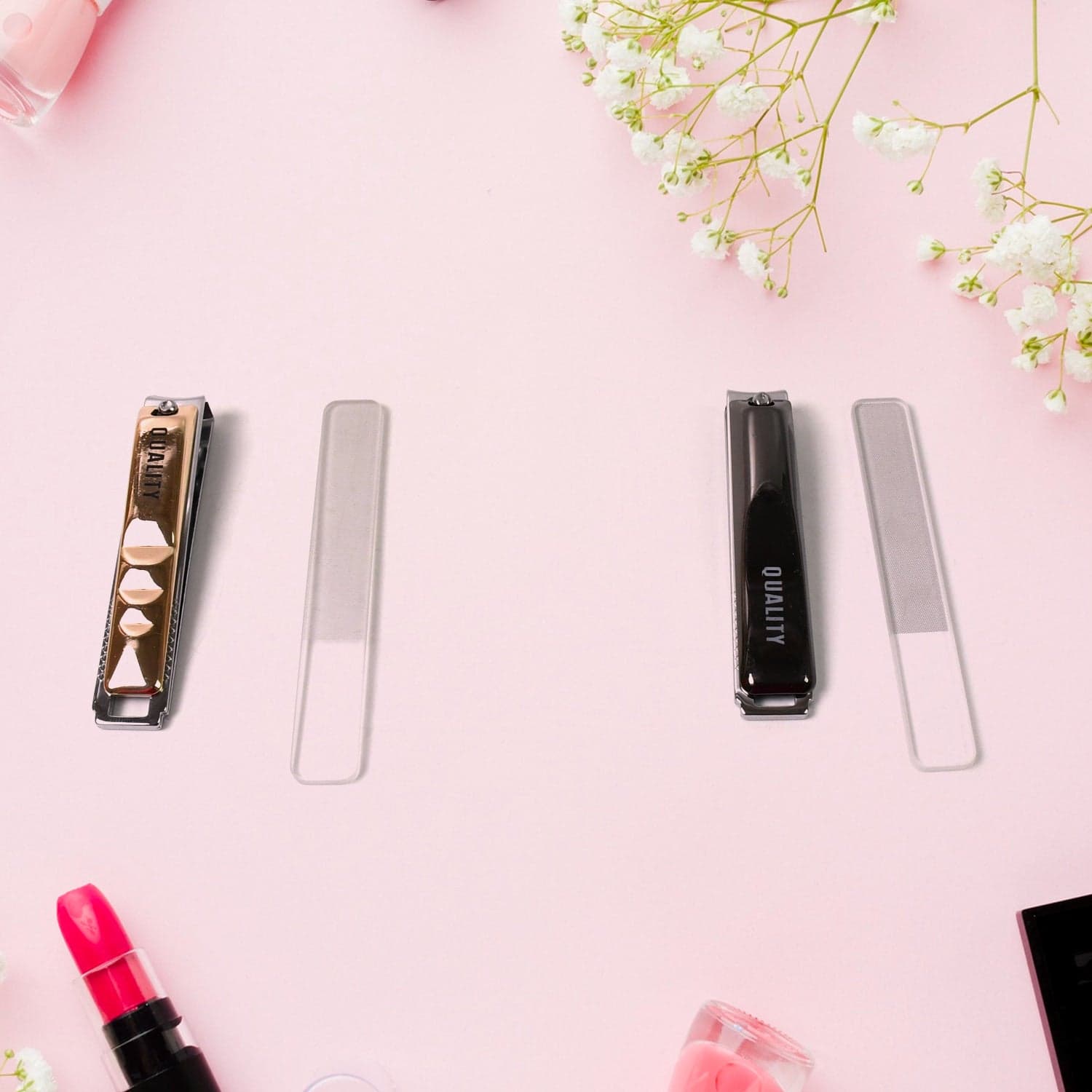 Cute Nail Clipper with Nail Catcher, Nail File - Stainless Steel (1 Pc) thumbnail 8